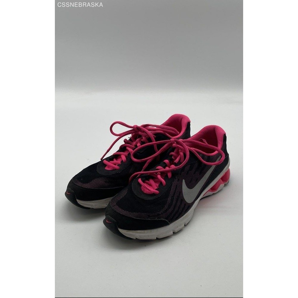 Nike Women's Reax Run Running Shoes Size 7Y Black/Pink